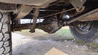 UAZ Hunter, rear axle – Hinterachse - задний мост – assale posteriore