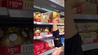 Trying 6 kinds of giant chocolates… #food #viral #mukbang