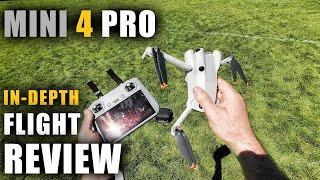 DJI MINI 4 PRO Flight Test Review IN-DEPTH - Fly More Combo PLUS - EXTENDED Batteries