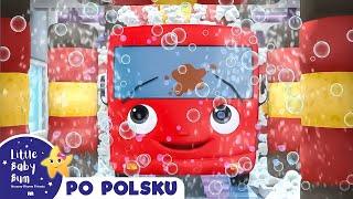 Autobus myje się na myjni! | Little Baby Bum po polsku | Piosenki i bajki dla dzieci