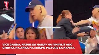 Vice Ganda, nainis sa nanay na pinipilit ang umiiyak na anak na magpa-picture sa kaniya #EYESPOTTED