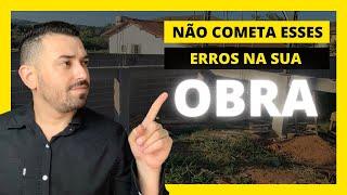 Erros comuns na obra | Guilherme Gouvêa | A12 Engenharia