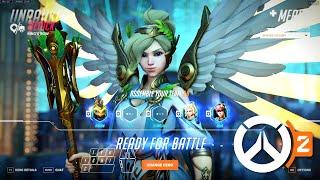 Overwatch 2 - Mercy Gameplay (PC) 7 - My First Game of The Year 2023