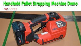 How to operate a Handheld Pallet Strapping Machine