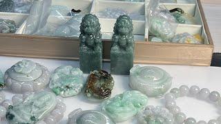 之之带你淘翡翠 #翡翠 #crystals #jade #jewelry #翡翠直播 🀄️现场收货