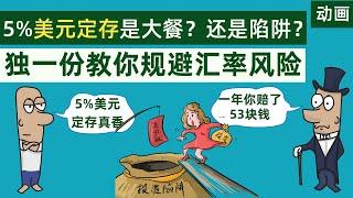 5%美元定存是大餐？还是陷阱？全网独一份教你如何规避汇率风险