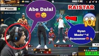 Gyan Gaming ko Raistar ne scammer bola | Raistar exposed Gyan bhai #shorts #freefire #gyangaming