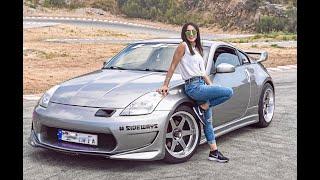 Nissan 350Z Drift Girl #350VEE | The Best Cars GR