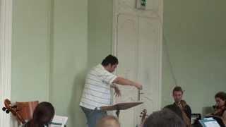 Verdi: "La Traviata" Preludio Atto III, rehearsal, Cond.: Christos Kolovos