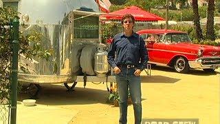 Vintage trailers in Newport Dunes