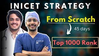 2 months strategy for INICET exam - COMPLETE ROADMAP from SCRATCH! @DrAmanTilak