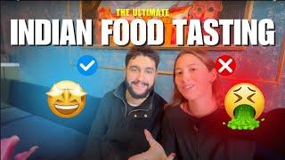 Tasting Indian Food for the first time !