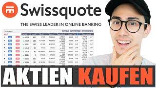 Wie kauft man Aktien? Anleitung mit Swissquote Aktien kaufen  | Sparkojote