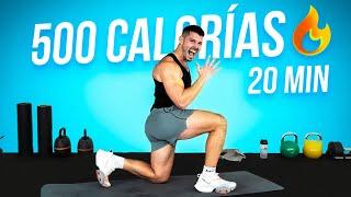  QUEMA MUCHAS CALORÍAS con este CARDIO HIIT de 20 MIN - Ejercicios en CASA para BAJAR DE PESO