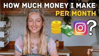 Are Travel Influencers RICH?! How Much I Make per Month on INSTAGRAM!!