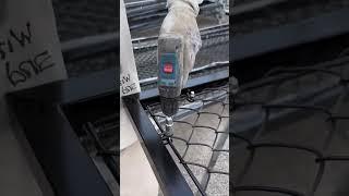 Galvanized stainless steel wire mesh assembly process -Good practical tools to share