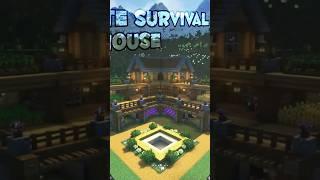 Minecraft Ultimate Survival House  #minecraft #minecraftbuilding #minecrafthouse #minecraftbase