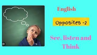 English Grammar - Opposites -2