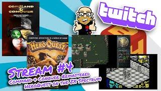 Board Game Heaven Twitch Stream 04a: More HeroQuest on ZX Spectrum!