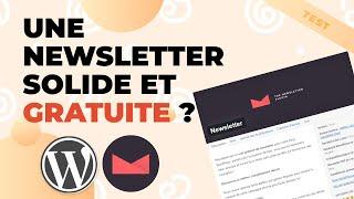 Testons le plugin NEWSLETTER sur WordPress (ça m'a ÉPATÉ !)