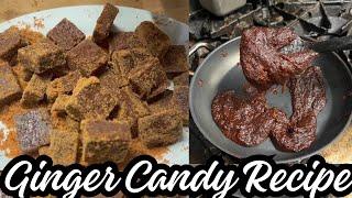 Ginger Candy Recipe | अदरक की कैंडी | Homemade Cough, Cold & Flu Remedy | Ginger Drops Recipe |Candy