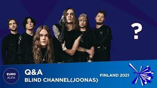 Q&A with JOONAS from BLIND CHANNEL | EURO ALFA