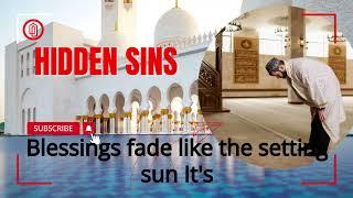 Hidden Sins | Emotional Nasheed | Powerful Reminder | HD Lyrics Video