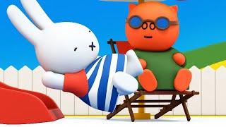 Miffy Goes for a Swim! | Miffy | Sweet Little Bunny | Miffy New