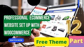 Professional  Ecommerce Website Set up with Woocommerce free theme part 12 | Affiliate Product Add