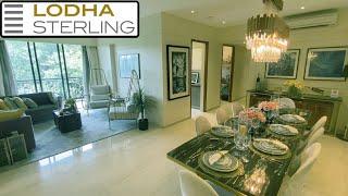 Luxury 3 Bhk Apt at Lodha Sterling, Thane | Experience Regal London Living | 1266 Sqft | Walkthrough