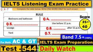 IELTS Listening Practice Test 2024 with Answers [Real Exam - 544 ]