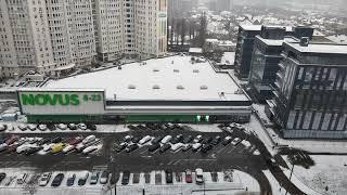 Залез на новострой в Киеве на карантине.
