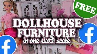 FREE Facebook Marketplace Barbie Doll Furniture Finds in One Sixth Scale