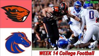 Oregon State vs Boise State Broncos [WEEK 14] GAME HIGHLIGHTS Nov 29,2024 Men's College Football