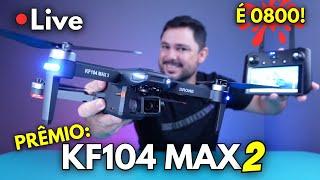 HOJE ALGUÉM VAI GANHAR ESSE DRONE KF104 MAX 2