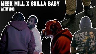 Meek Mill Skilla Baby Studio Session NYC ( WETM VLOG )