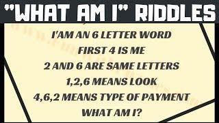 "What am I" English #Riddles to Challenge Your Brain