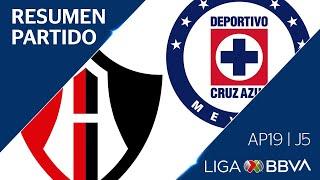 Resumen y Goles | Atlas vs Cruz Azul | Liga BBVA MX - Apertura 2019  - Jornada 5