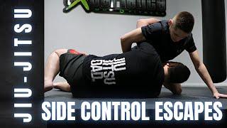 No-Gi Jiu-Jitsu | Basic Side Control Escapes using the Underhook