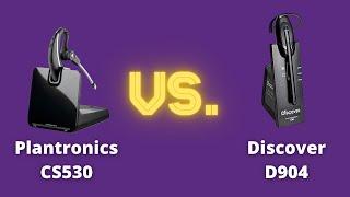 Plantronics CS530 Vs. Discover D904 Wireless Office Headset