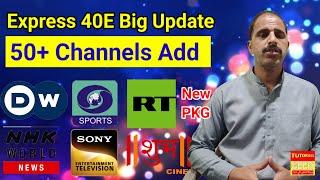 Express AM-40E Big Update | 50+ Freesat PKG Added