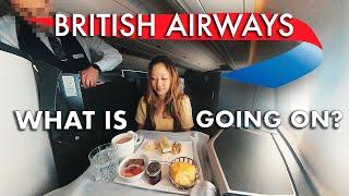 CONFUSING Flight on British Airways Business Class Club World Suites A350-1000