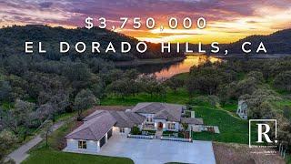 Luxury Waterfront Estate | El Dorado Hills, CA |  $3,750,000