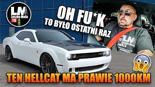 PRAWIE 1000KM RWD i 322km/h - Dodge Challenger HELLCAT