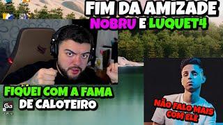 LUQUET4 RESPONDEU O CEROL E REVELA NÃO ESTAR MAÍS FALANDO COM O NOBRU VEJA | GTA RP