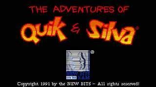 ATARI ST QUIK & SILVA THE ADVENTURES OF QUIK & SILVA PART 1 QUICK AND SILVER Fuzion CD 079 1991 STE