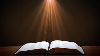 Christian Motion Background HD   Open Bible Light Rays