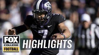 TCU vs Baylor | Highlights | FOX COLLEGE FOOTBALL