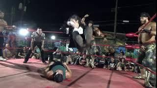 King of Pop Elbow Drop - Future Stars Of Wrestling