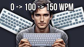 Как печатать БЫСТРЕЕ | Советы шаг за шагом 0 - 100 - 150 WPM